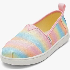 Toms rainbow gradient glitter Alpargata